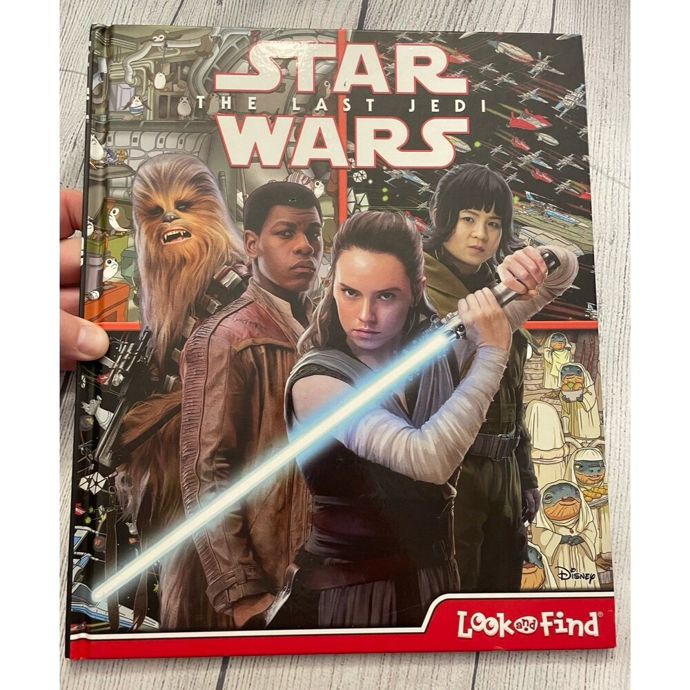 Star Wars: The Last Jedi Look & Find Hardcover Children’s Book